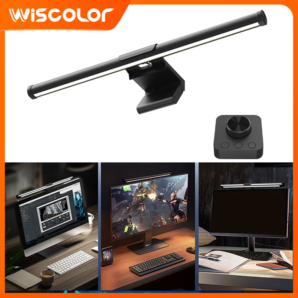 Setup Desk Monitor - Setup Dimming Monitor Light Bar LED