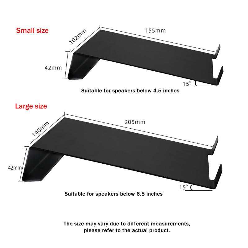 Desk Setup Speakers - Heavy Duty MR5BT Desktop Speaker Stand