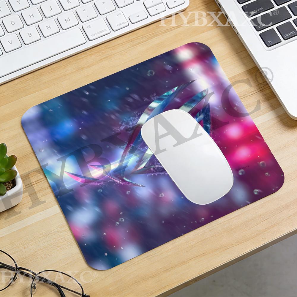Work Desk Home Setup - HYBXAXC Tech Geometric Small Mouse Pad