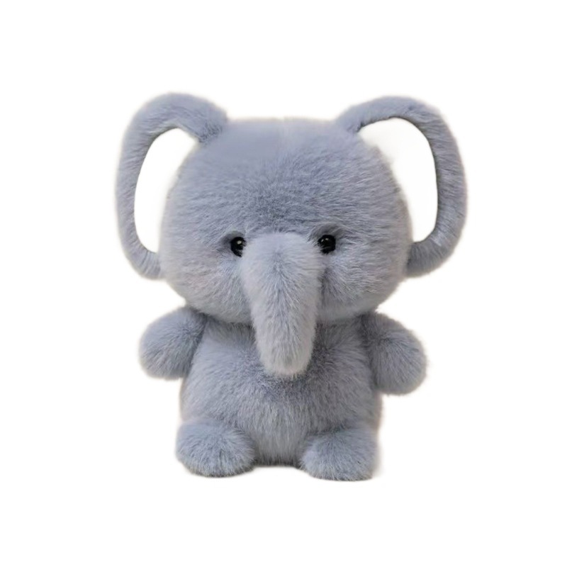 Desk Setup Desk - Healing Elephant Desk Companion Plush Doll