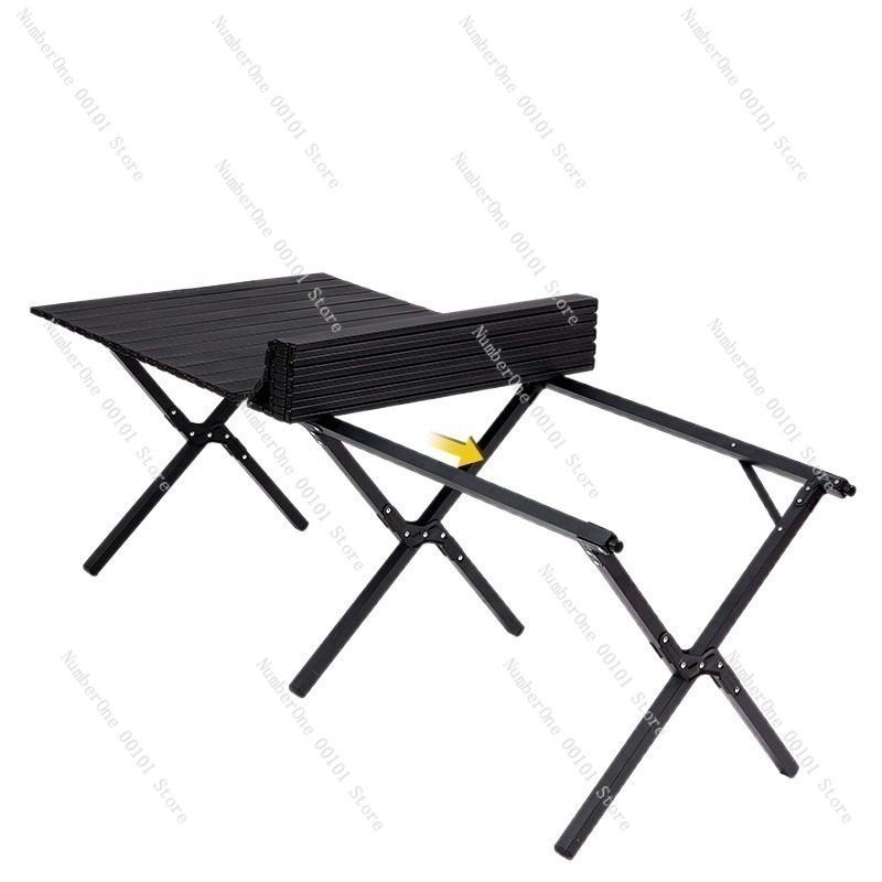 Desk Setup Desk - Portable Outdoor Folding Camping Table and