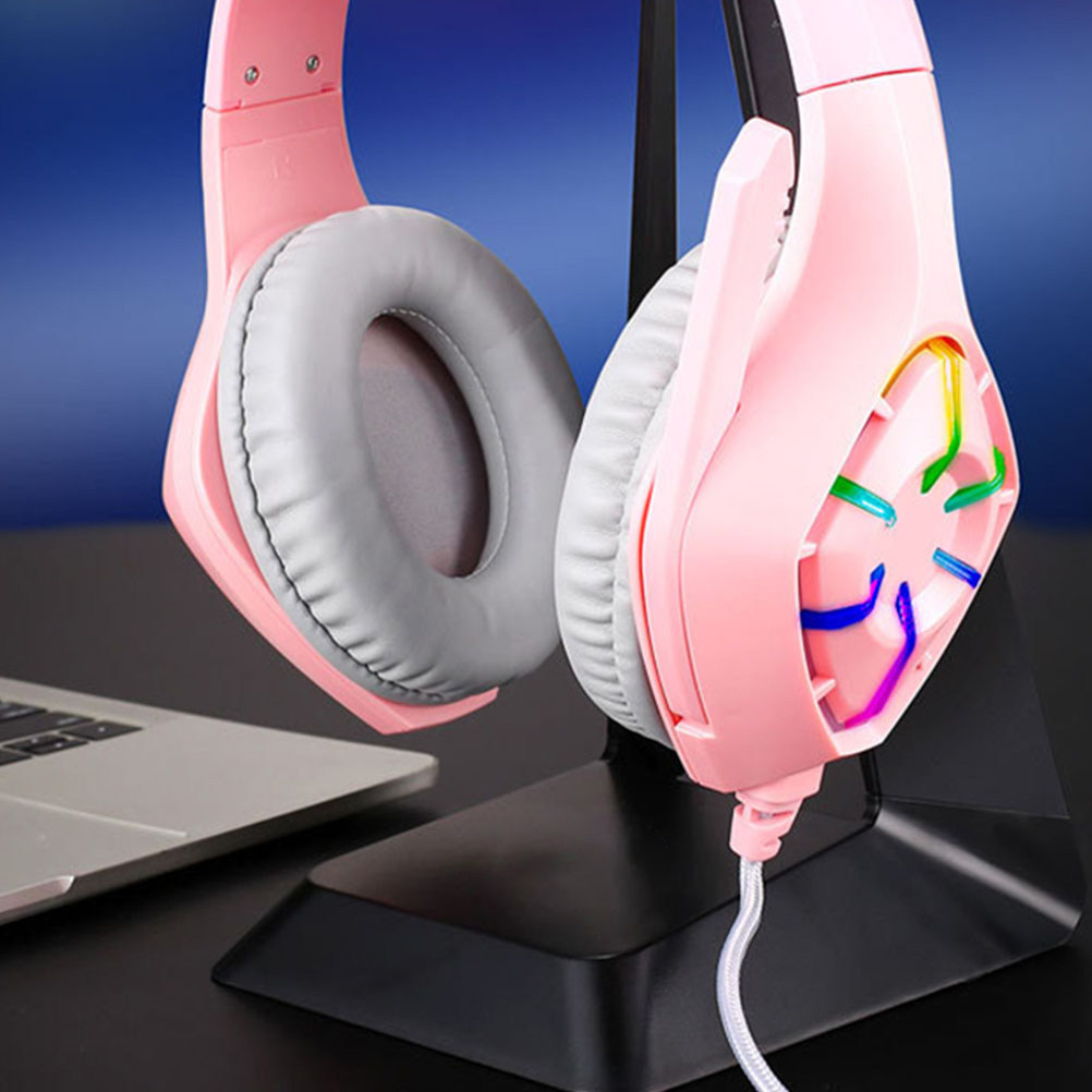 Desk Setup Headphones - Headset Stand for Gaming Desk ABS