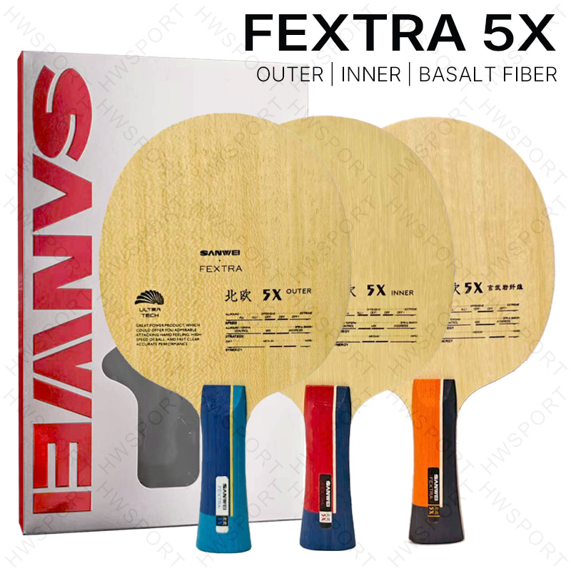 Desk Setup Tips - SANWEI FEXTRA 5X Table Tennis Blade