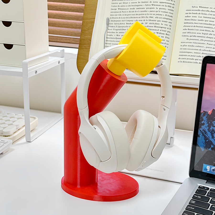 Desk Setup Headphones - Creative Headphone Stand & Desk Shelf