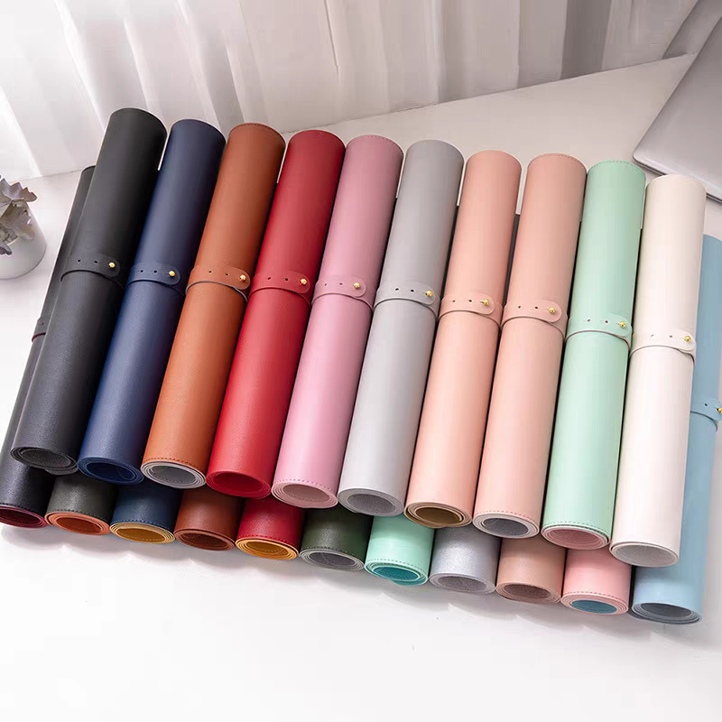 Desk Setup Desk - Soft, Foldable Table Mat – Waterproof,