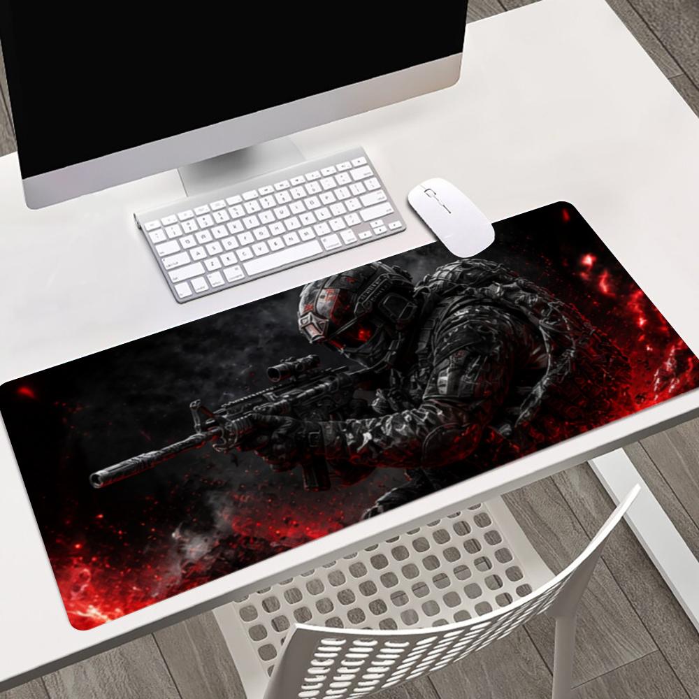 Soldier Mouse Pads Pc Accessor - Desk Setup Gaming Pc 评论和价格