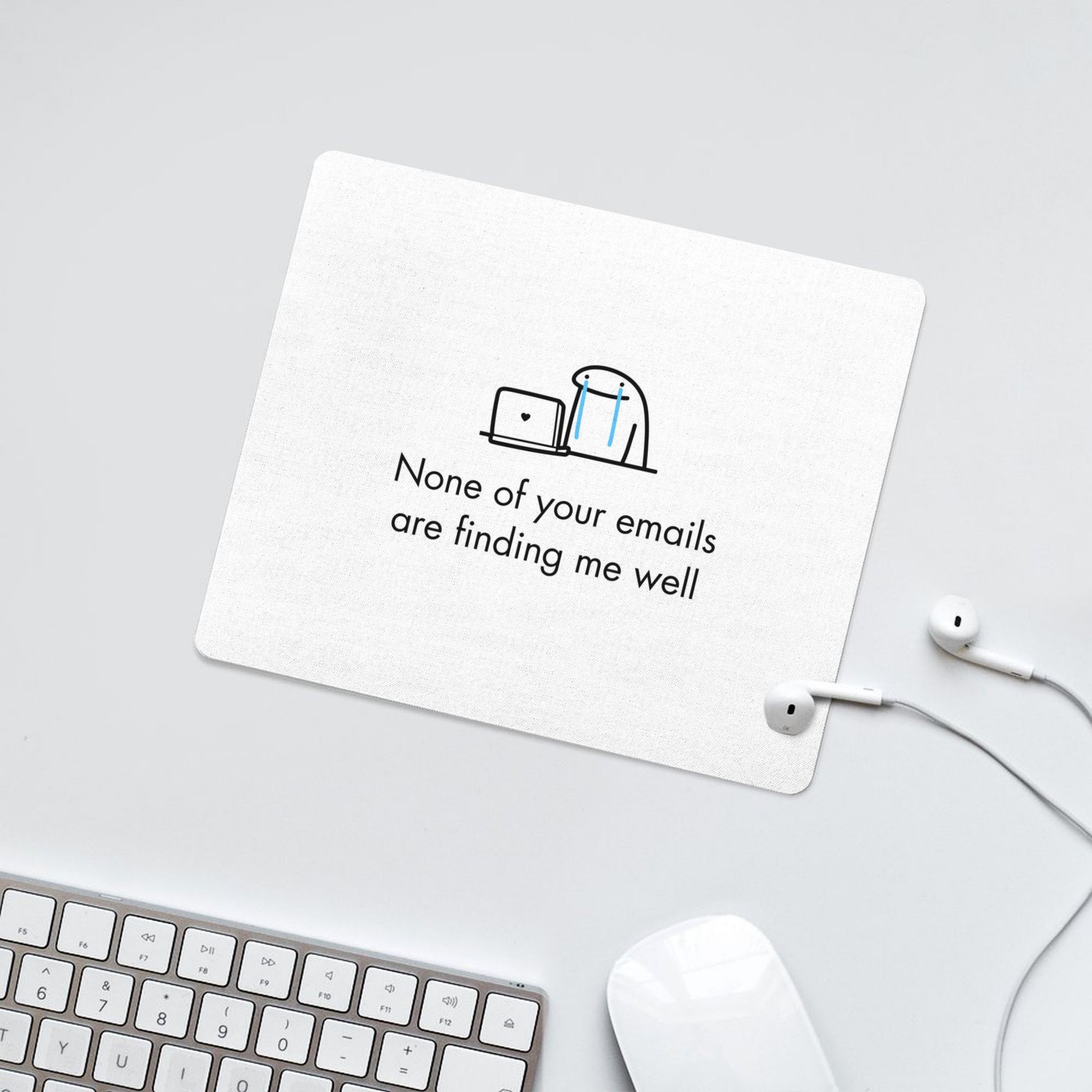 Brand Iron Art Desk Mouse Pad  - Work Desk Home Setup 评论和价格