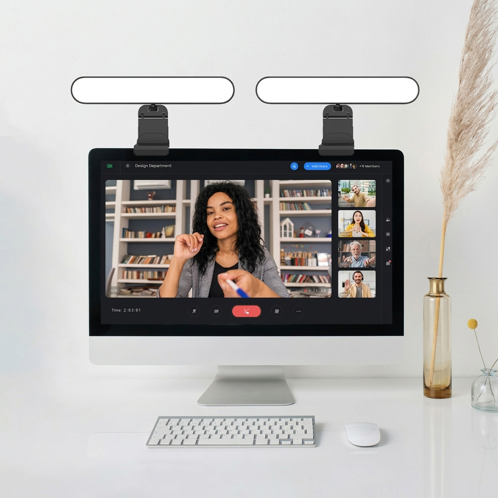Touch Dimmable LED Screen Lamp - Desk Setup Videos 评论和价格