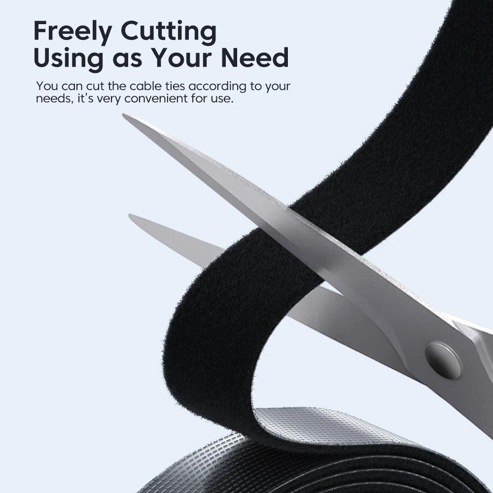 Adjustable Hook Loop Cable Bin - Cable Velcro Strap 评论和价格