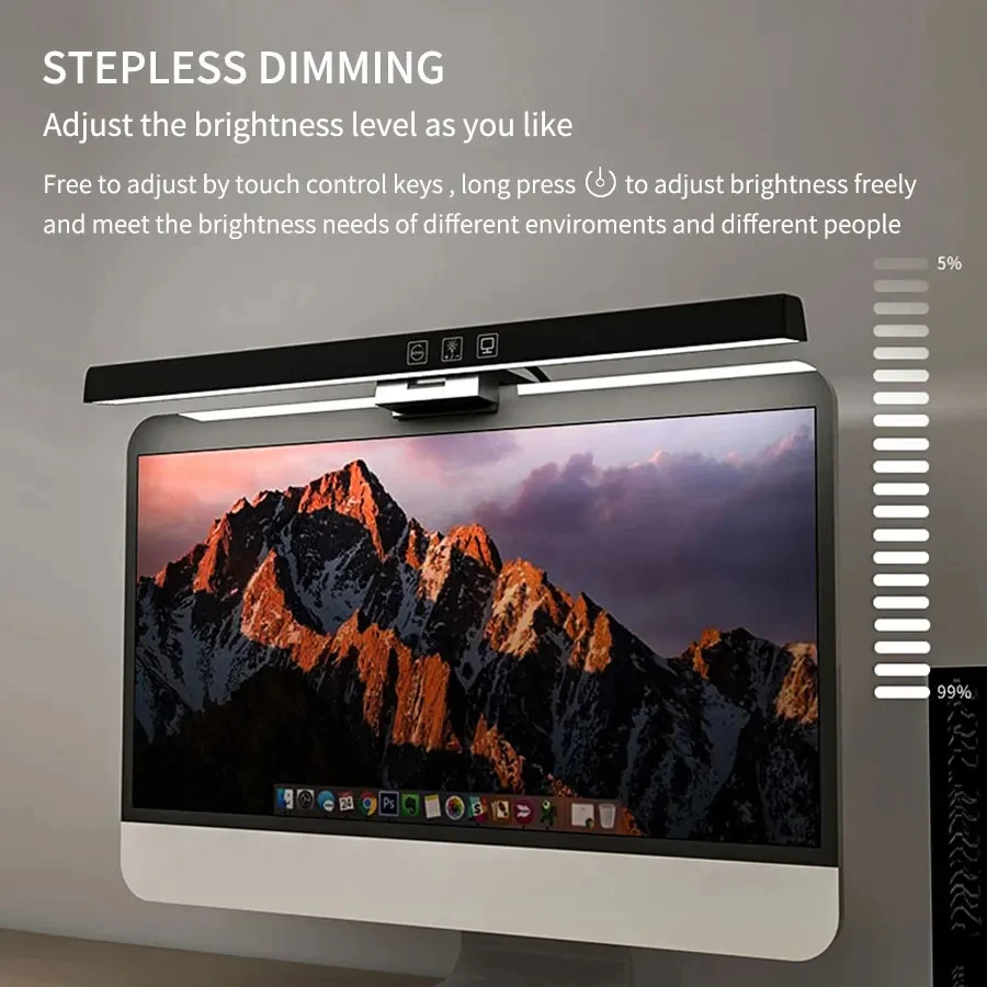 LED 33cm 50cm Monitor Light Ba - Setup Desk Monitor 评论和价格