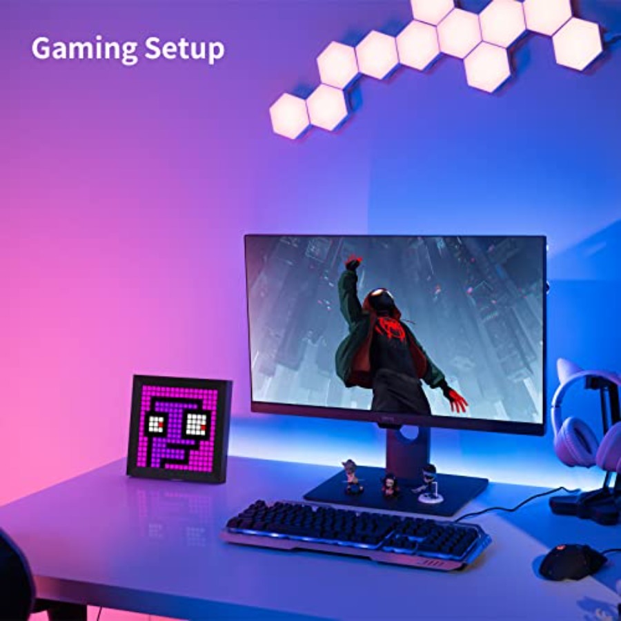 LED Light Pixel Display Panel  - Gaming Setup Desk 评论和价格