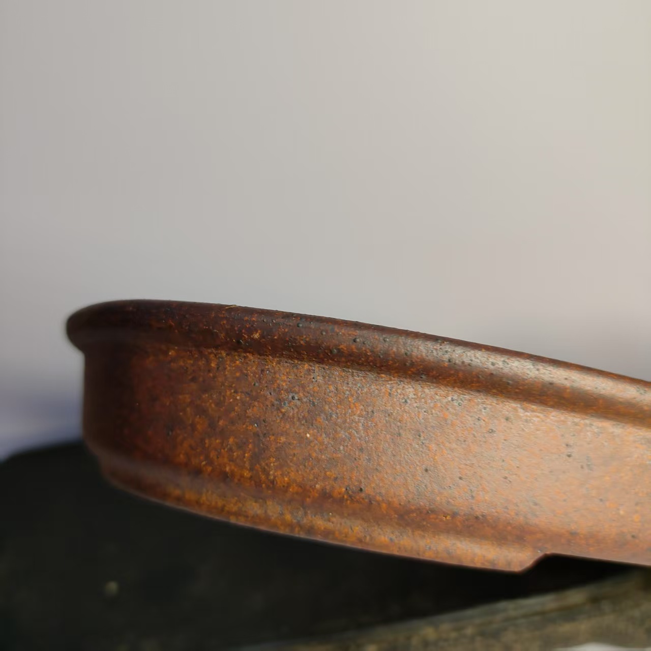 Oval Shaped Unglazed Shallow F - Desk Setup Plant 评论和价格