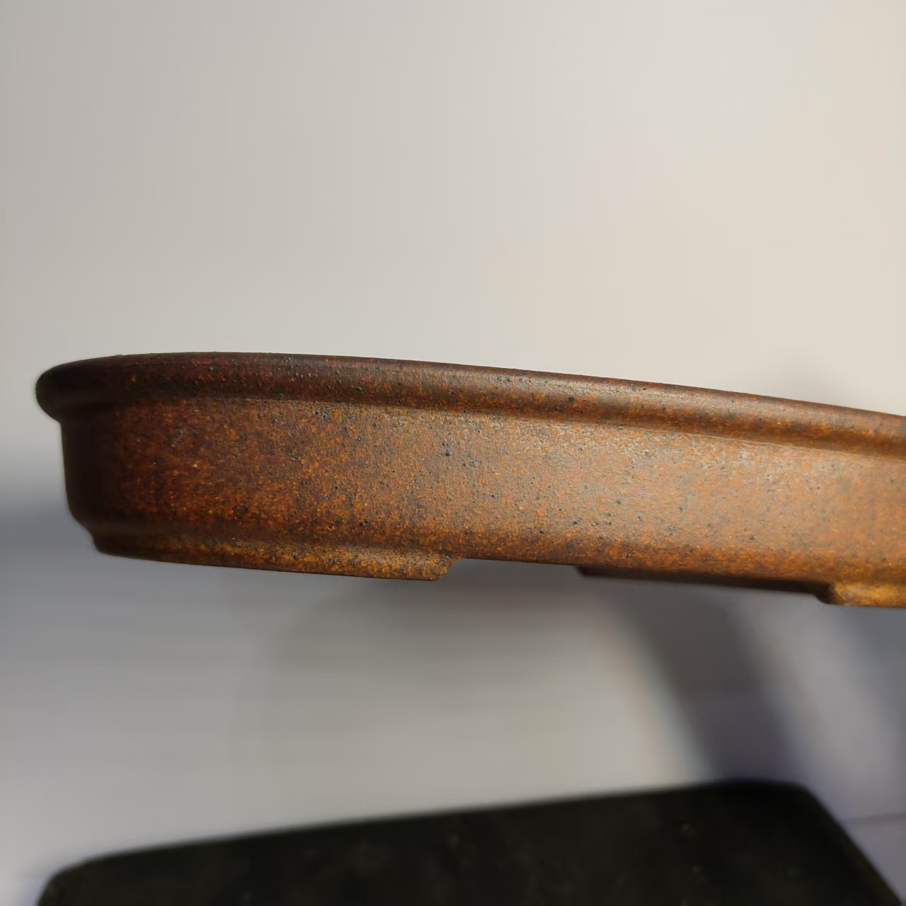 Oval Shaped Unglazed Shallow F - Desk Setup Plant 评论和价格