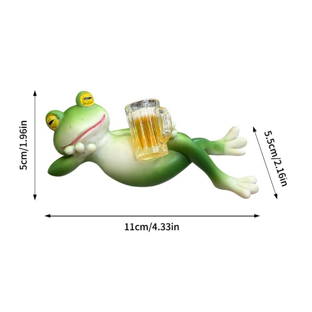 Hanging Flower Pot Edge Frog D - Desk Setup Plant 评论和价格