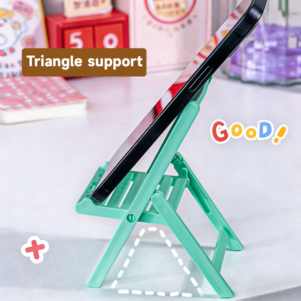 Mini Folding Chair Phone Stand - Desk Setup Videos 评论和价格