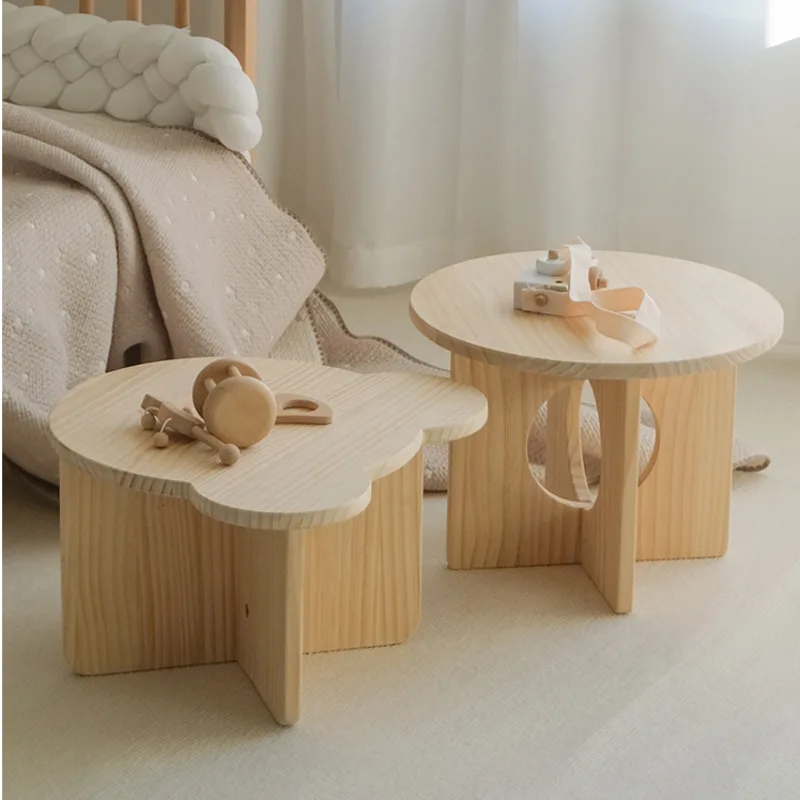 Solid Wood Children's Small Ta - Desk Setup Small Room 评论和价格