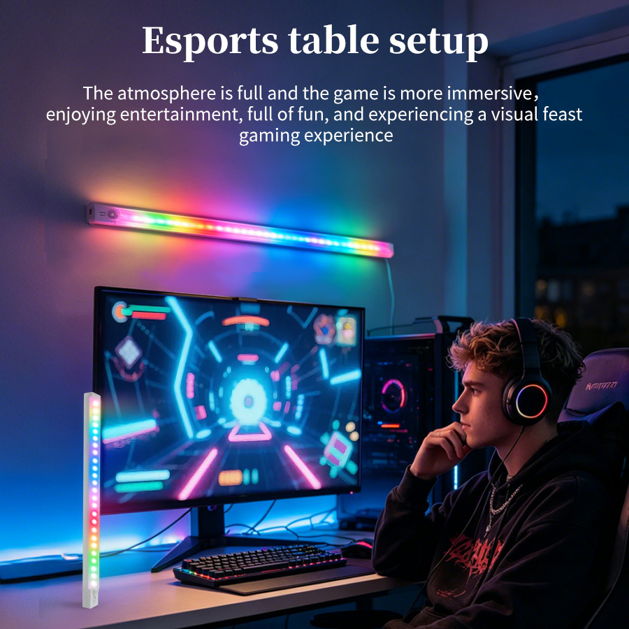 Rechargeable RGB LED Desk Ligh - Gaming Setup Desk 评论和价格