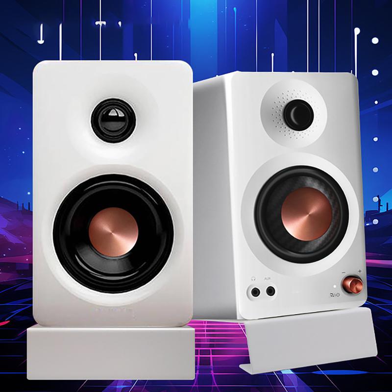 ●Heavy Duty Metal Desktop Spea - Desk Setup Speakers 评论和价格