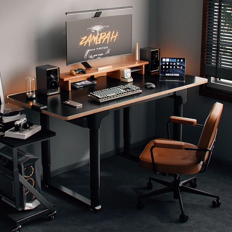 Folding Tables Gamer Computer  - Desk Setup Oak 评论和价格