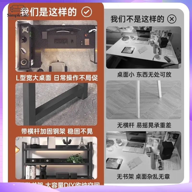Corner Gaming Desk Computer De - Desk Setup Gaming Pc 评论和价格