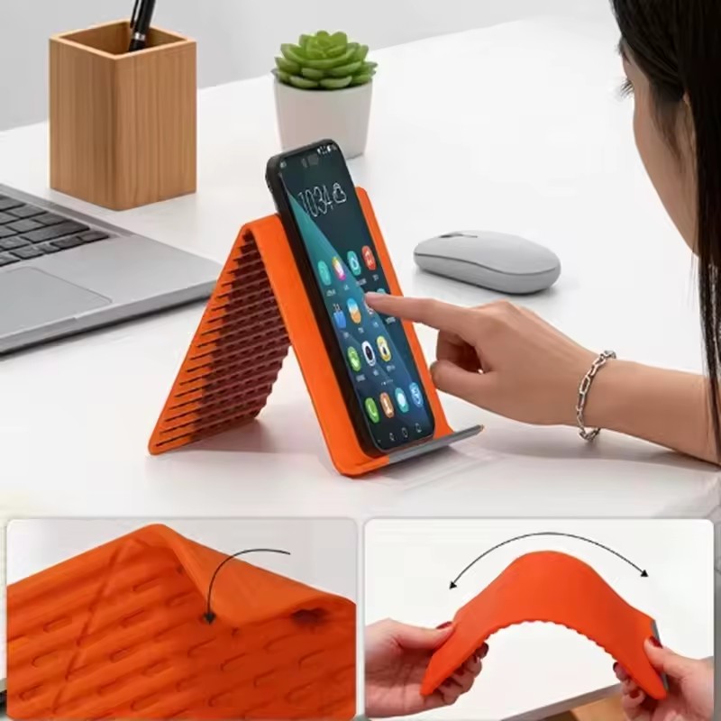 Lazy Portable Phone Stand Sili - Desk Setup Stand 评论和价格