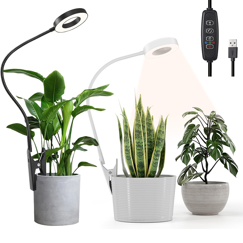 2-in-1 LED Grow Light & Readin - Desk Setup Plant 评论和价格