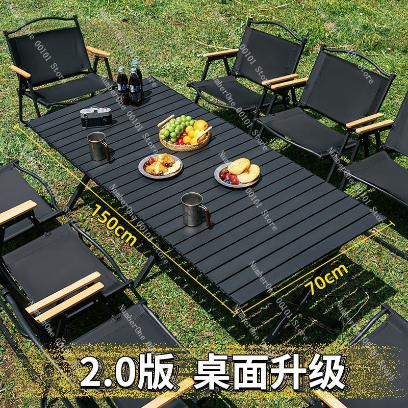 Portable Outdoor Folding Campi - Desk Setup Desk 评论和价格