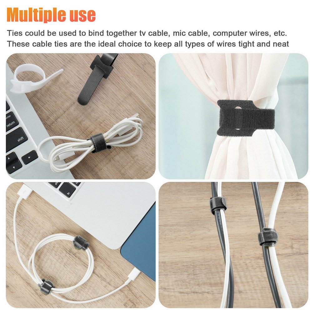 Velcros for Cables Cable Ties  - Cable Velcro Strap 评论和价格