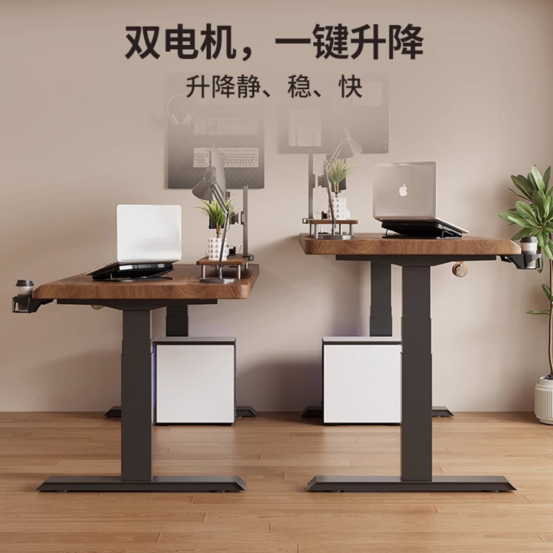 Adjustable Height Desk Office  - Desk Setup Oak 评论和价格