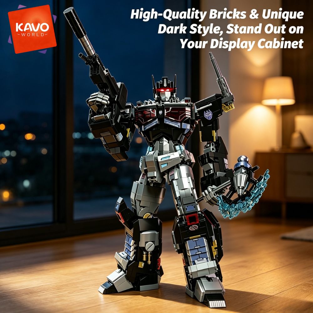 KAVOWORLD 2045pcs Future Mecha - Desk Setup Small Room 评论和价格