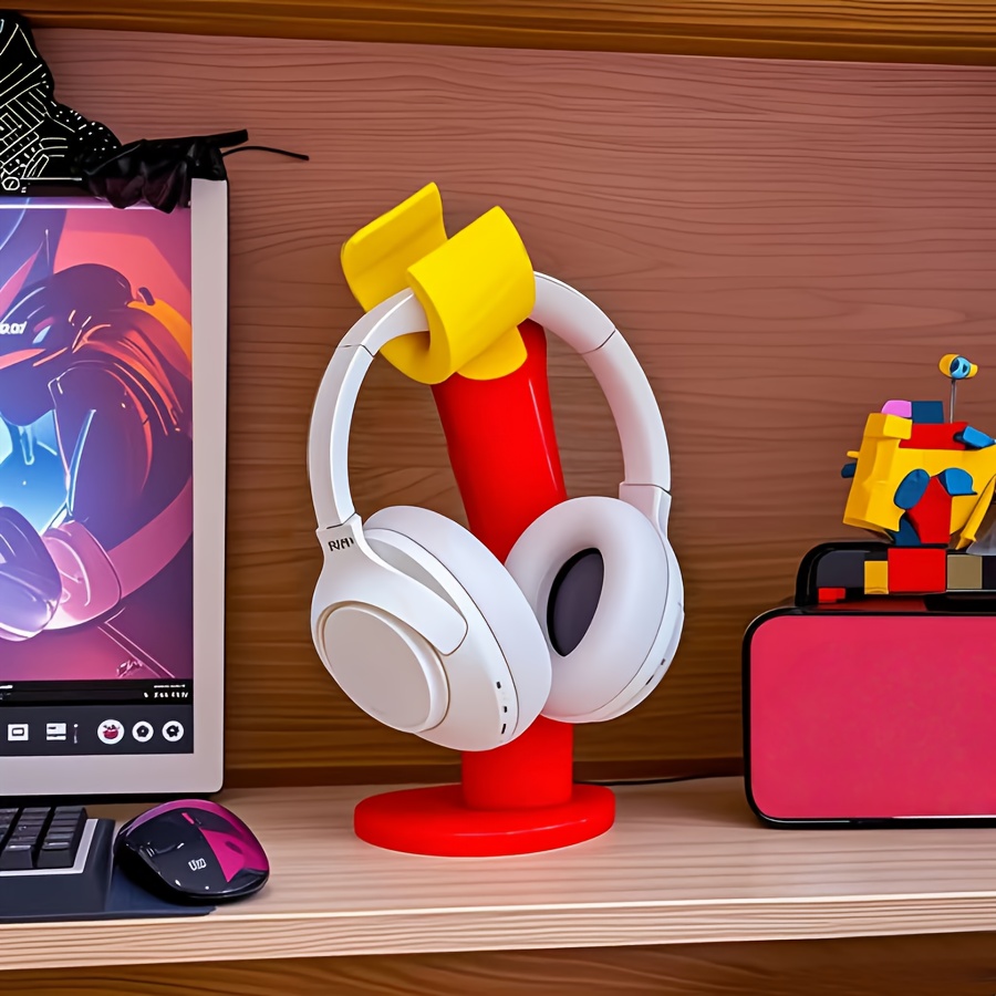 Creative Headphone Stand & Des - Desk Setup Headphones 评论和价格