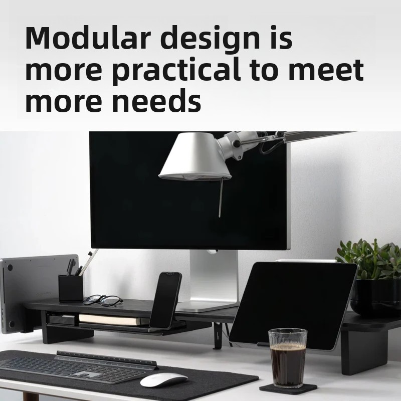 Solid Wood Monitor Riser Stand - Setup Desk Monitor 评论和价格