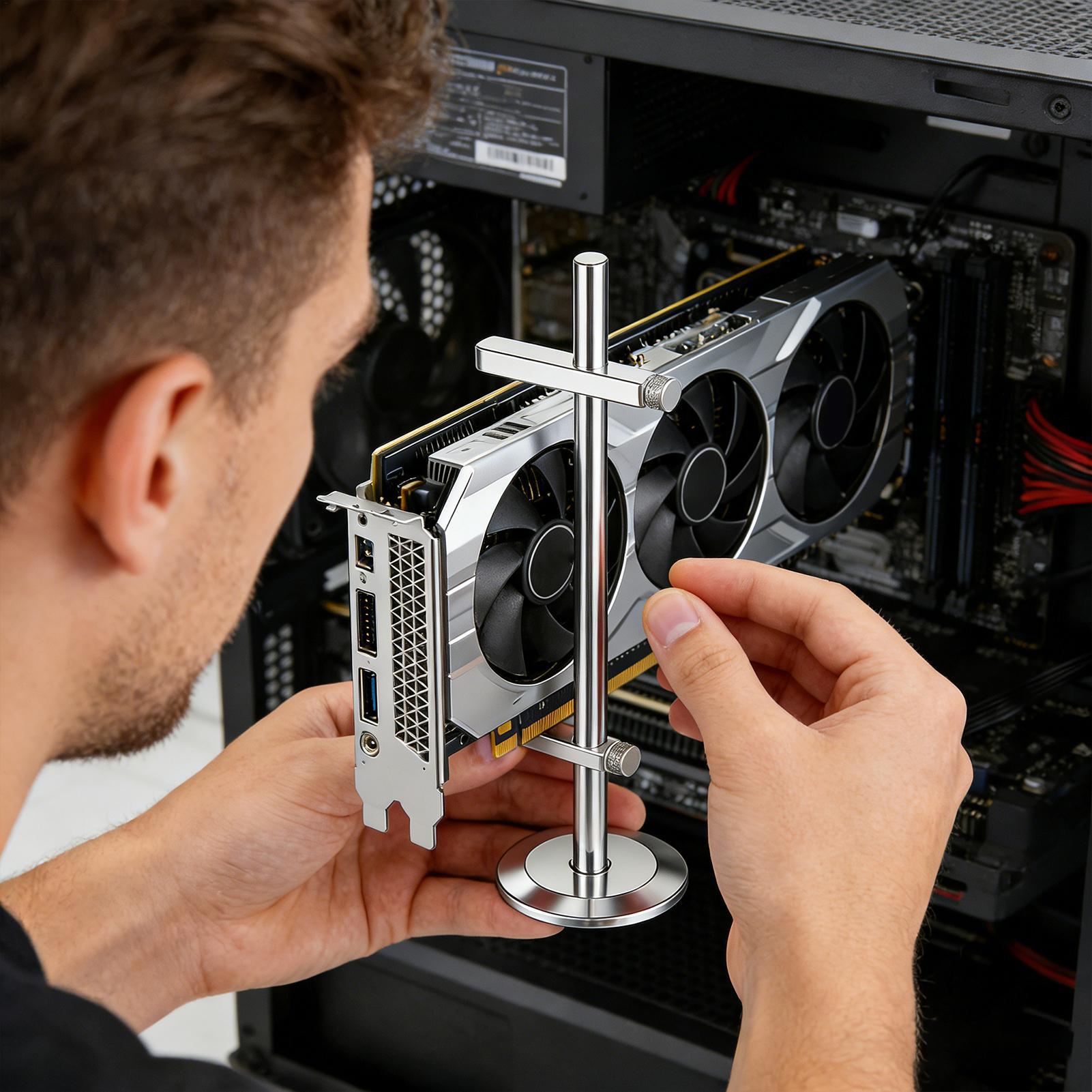 GPU Support Bracket With Jack  - Desk Setup Videos 评论和价格