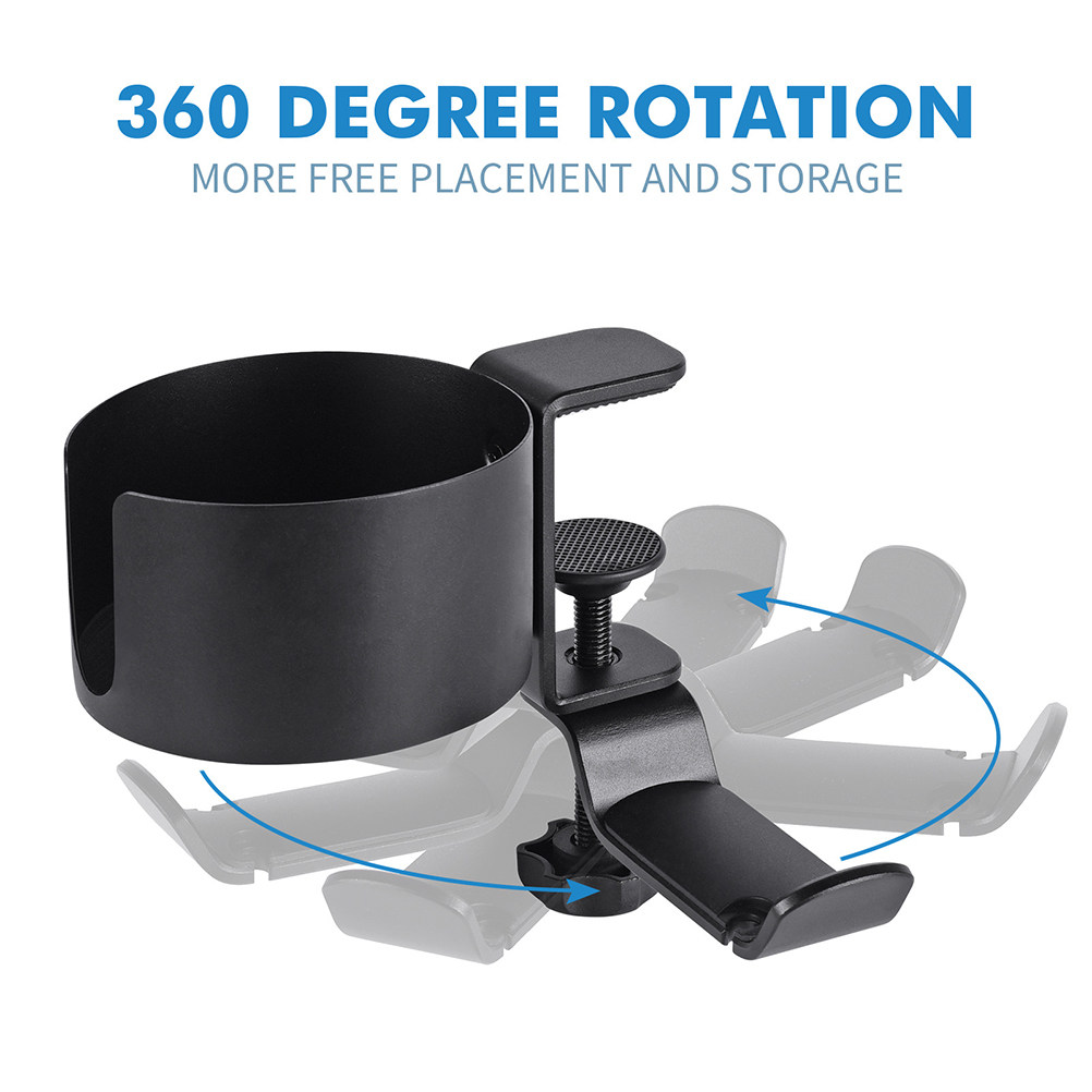Heavy Duty Aluminum Desk Edge  - Desk Setup Headphones 评论和价格