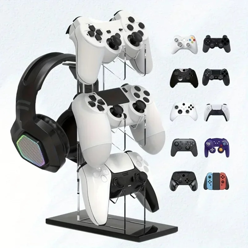 Controller Stand 3 Tier Headph - Desk Setup Headphones 评论和价格