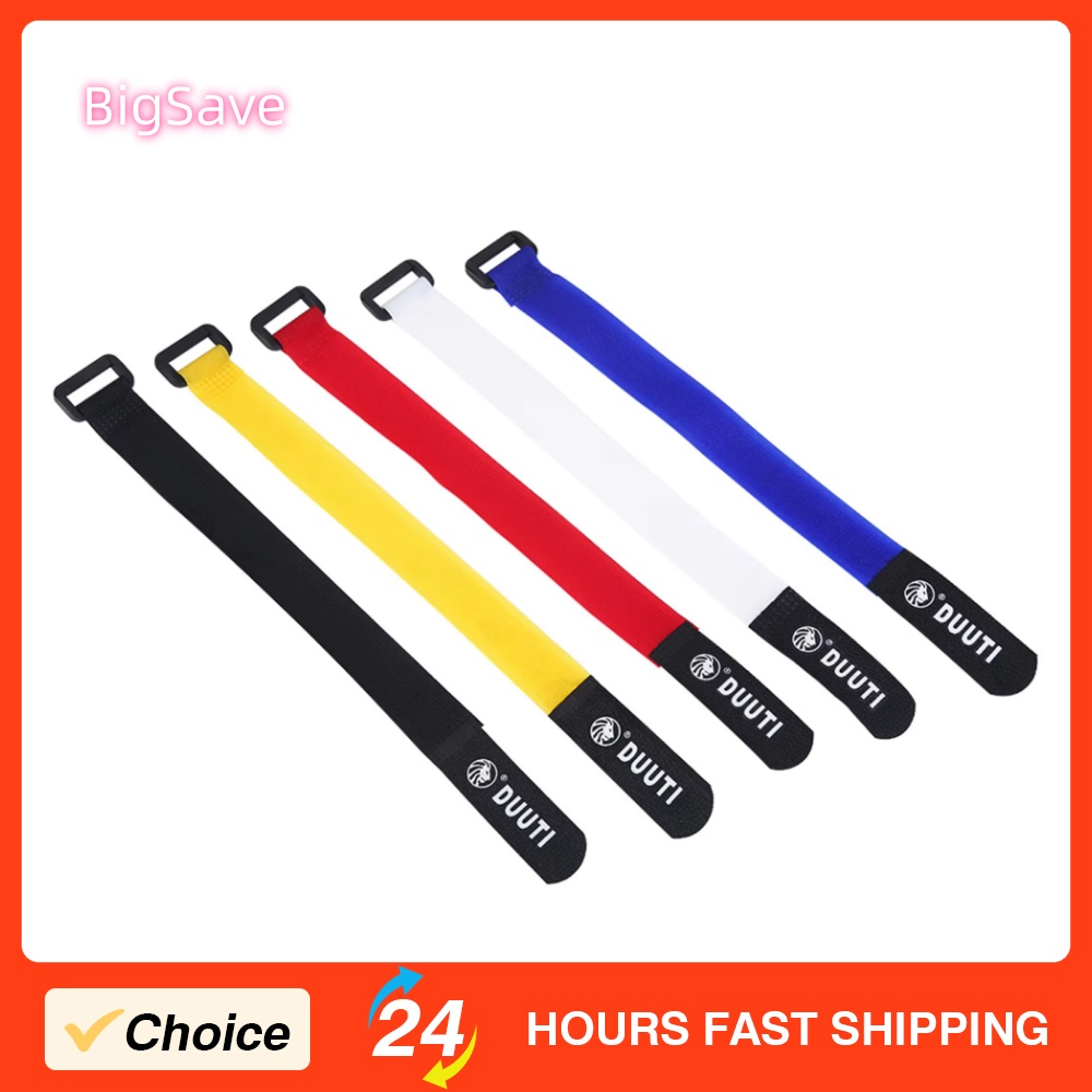 DUUTI 25cm Bicycle Straps Spor - Cable Velcro Strap 评论和价格