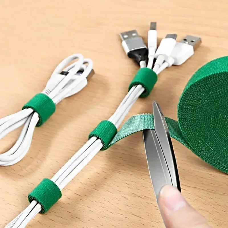 5M/Roll 12mm Width Cable Organ - Cable Velcro Strap 评论和价格