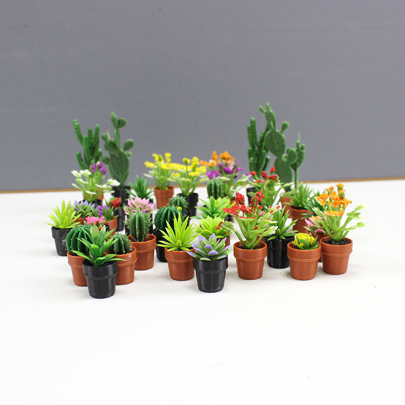 Mini Simulated Plants Cactus S - Desk Setup Plant 评论和价格