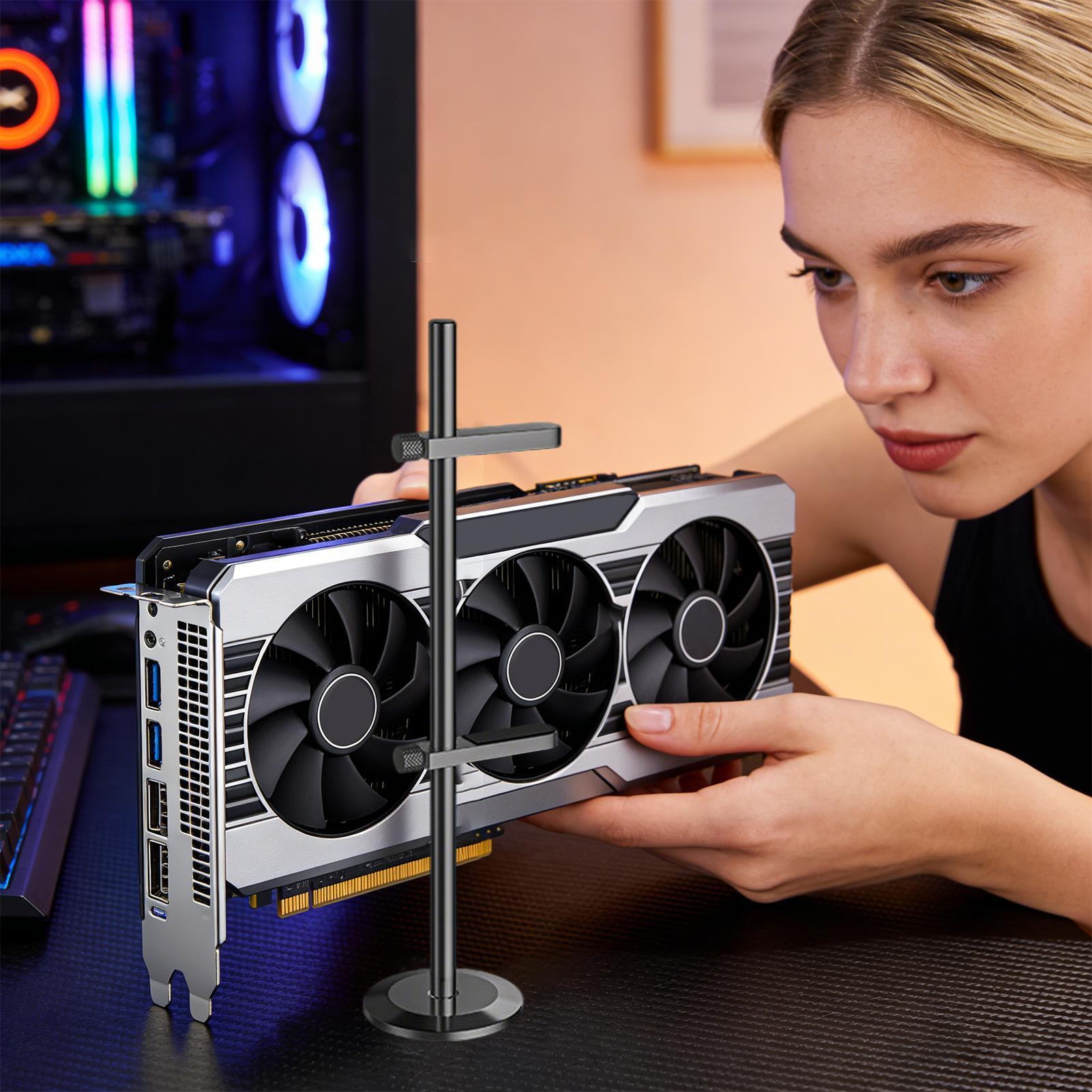 Graphics Card Support Bracket  - Desk Setup Videos 评论和价格