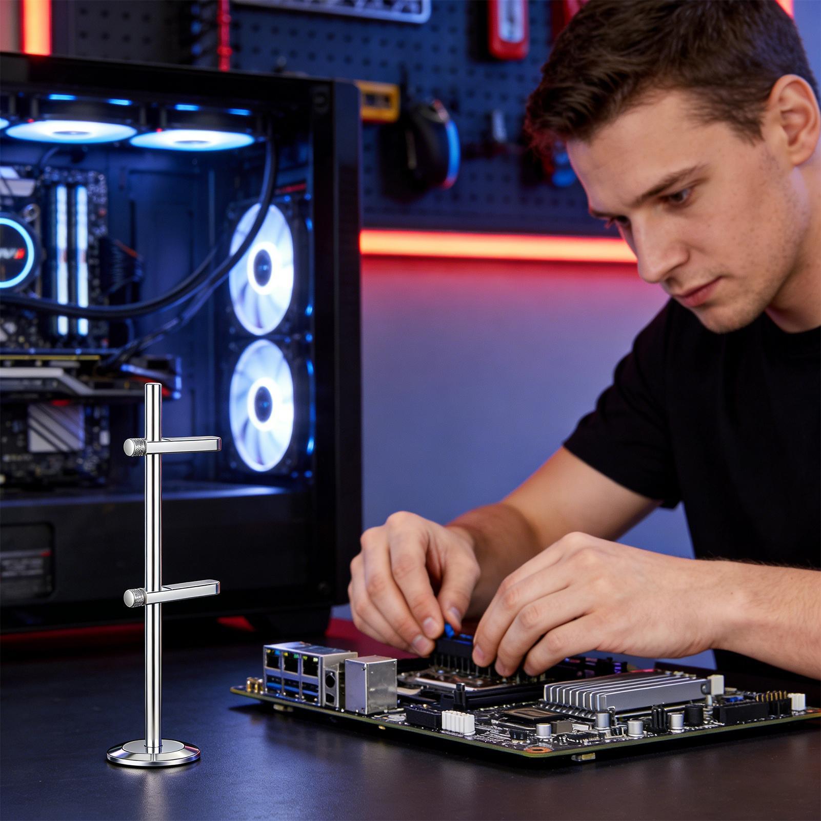 Graphics Card Support Bracket  - Desk Setup Videos 评论和价格