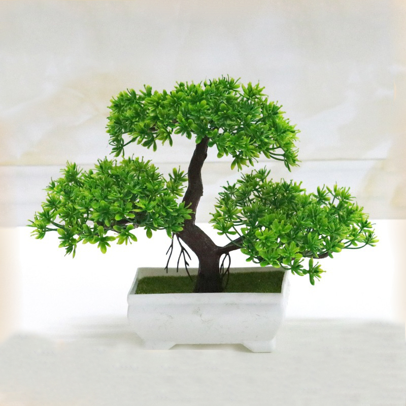Artificial Bonsai Plastic Bion - Desk Setup Plant 评论和价格