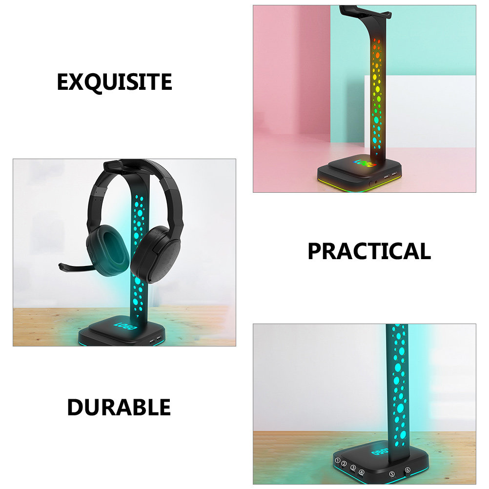 Earphone Stand Headset Stand U - Desk Setup Headphones 评论和价格
