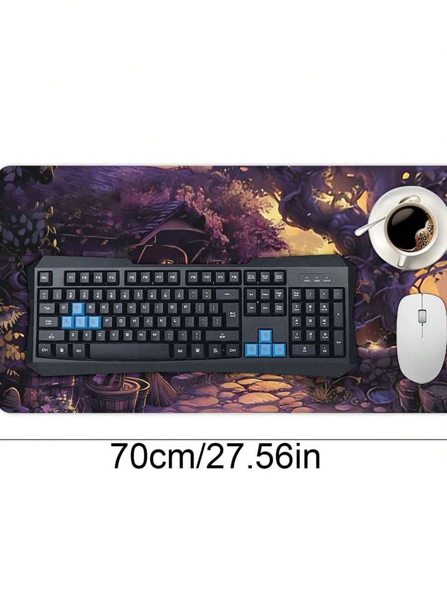 Large Gaming Mouse Pad With Fa - Work Desk Home Setup 评论和价格