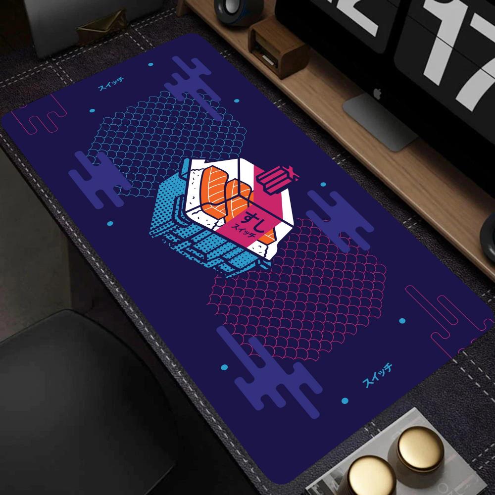 Tech Abstract Pattern Large Mo - Work Desk Home Setup 评论和价格