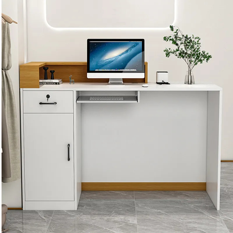 custom.Wooden Hotel Reception  - Desk Setup Desk 评论和价格