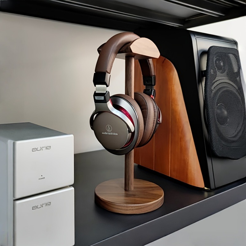 PGY Wooden Headphone Stand Erg - Desk Setup Headphones 评论和价格