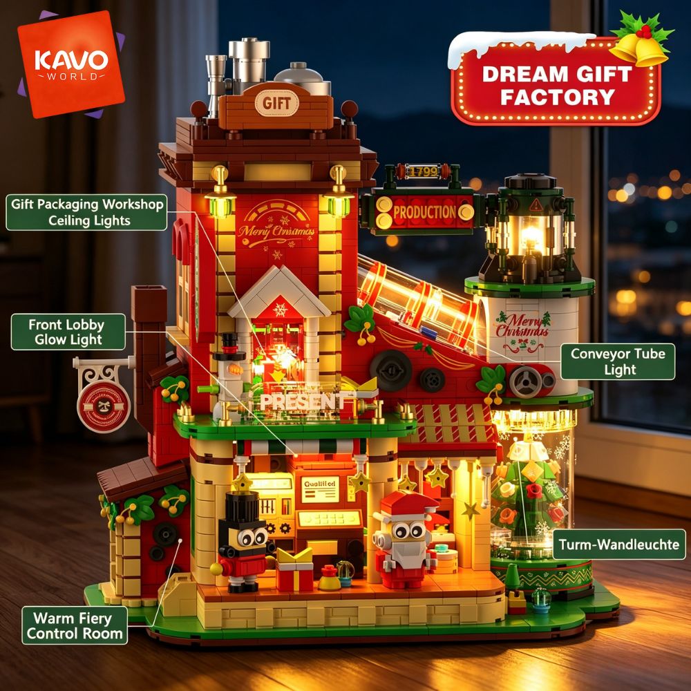 KAVOWORLD 2775PCS Christmas Gi - Desk Setup Small Room 评论和价格